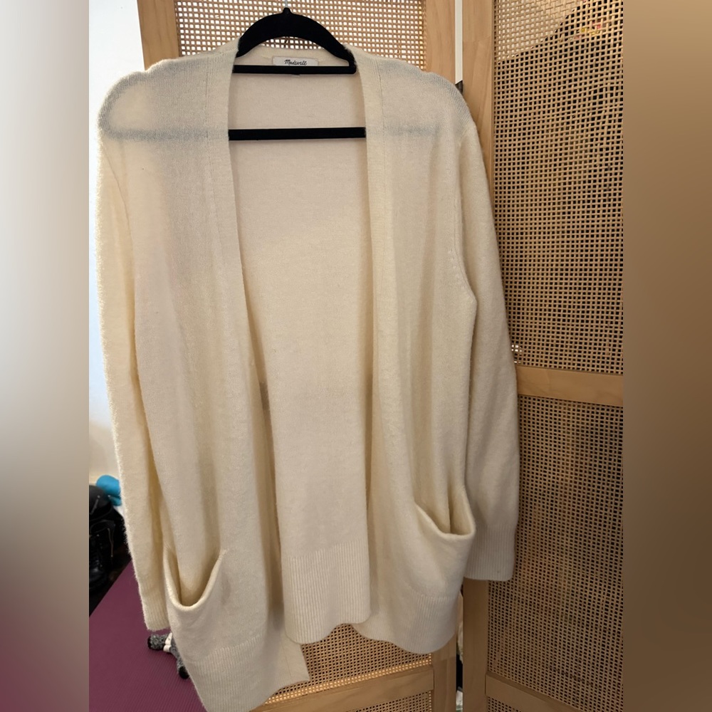 Madewell Cardigan - Crème size Small